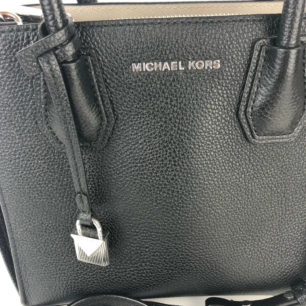 Michael Kors Mercer Sleek Black Minimalist Purse